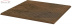 Клинкерная плитка Ceramika Paradyz Semir beige ступень рельефная угловая структурная (30x30)